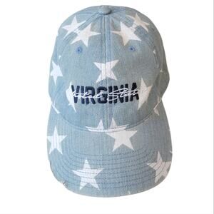 The Game Virginia United States Star Denim Hat Womens OS
